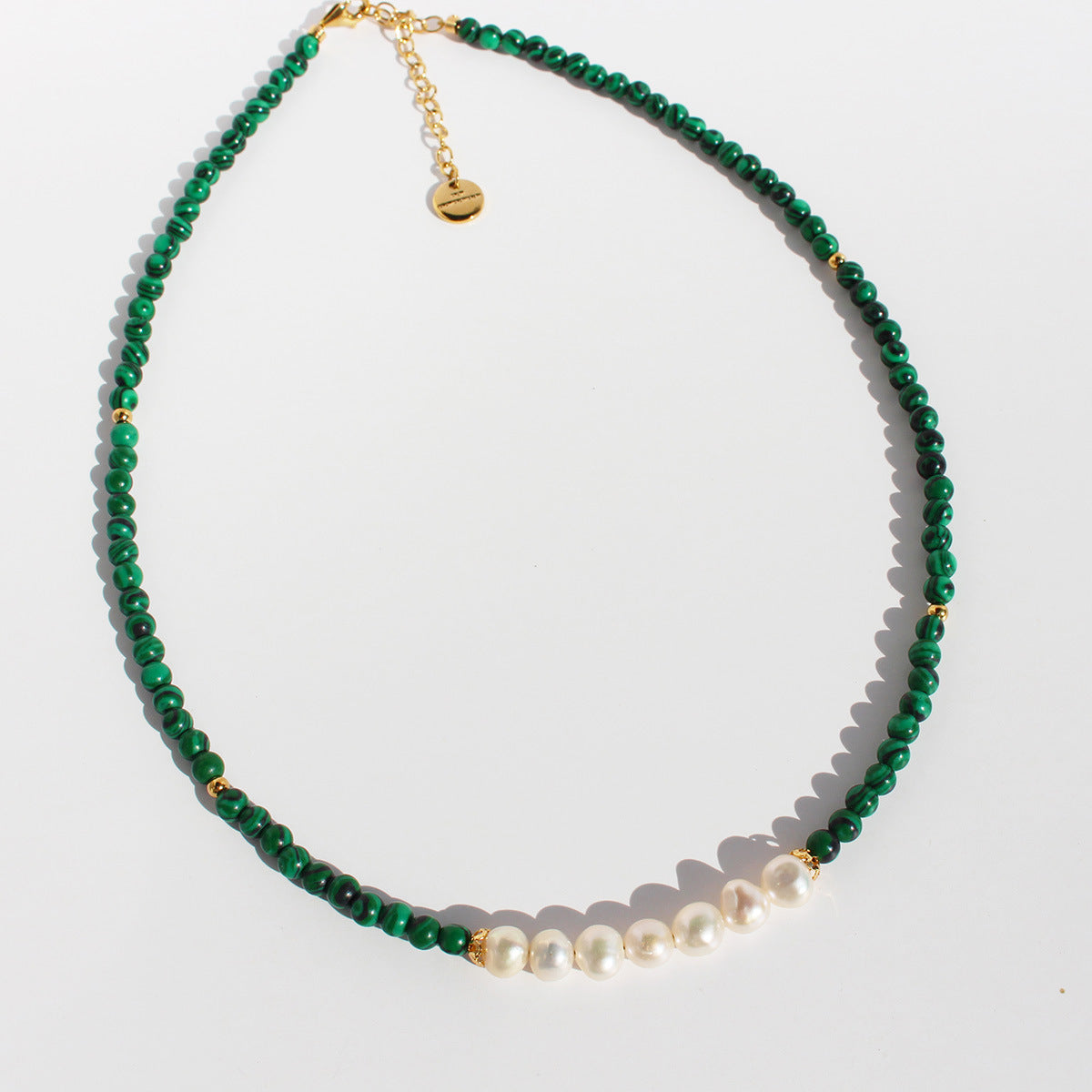 Embracing Elegance: The Timeless Appeal of the Vintage Handcrafted Beaded Malachite Necklace