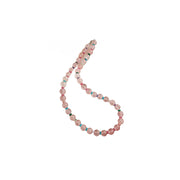 Mihmily brand-natural pink crystal necklace, light luxury fashion to attract love