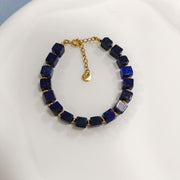 Mihmily brand-natural lapis lazuli bracelet, personalized fashion and high-end