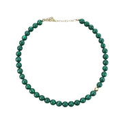 Mihmily brand-natural malachite green necklace, retro fashion, bring good luck