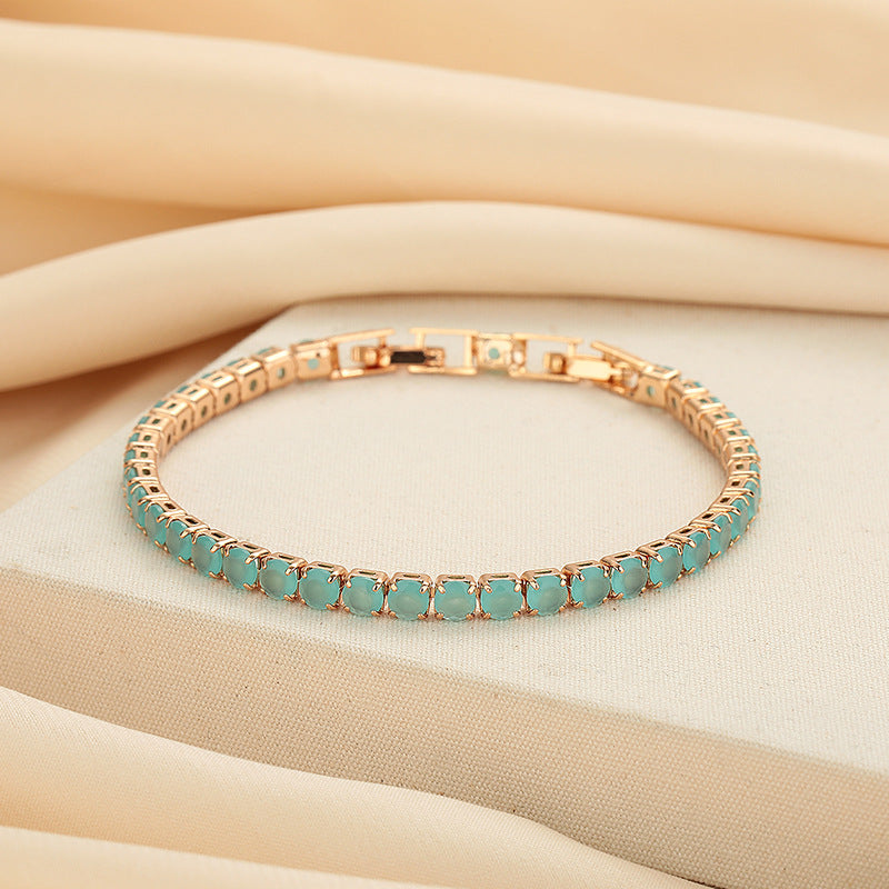 Mihmily brand-sapphire lucky bracelet, fashionable and simple