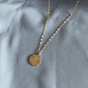 【Mihmily】Vintage pendant necklace - irregular, with a touch of elegance, suitable for gifts