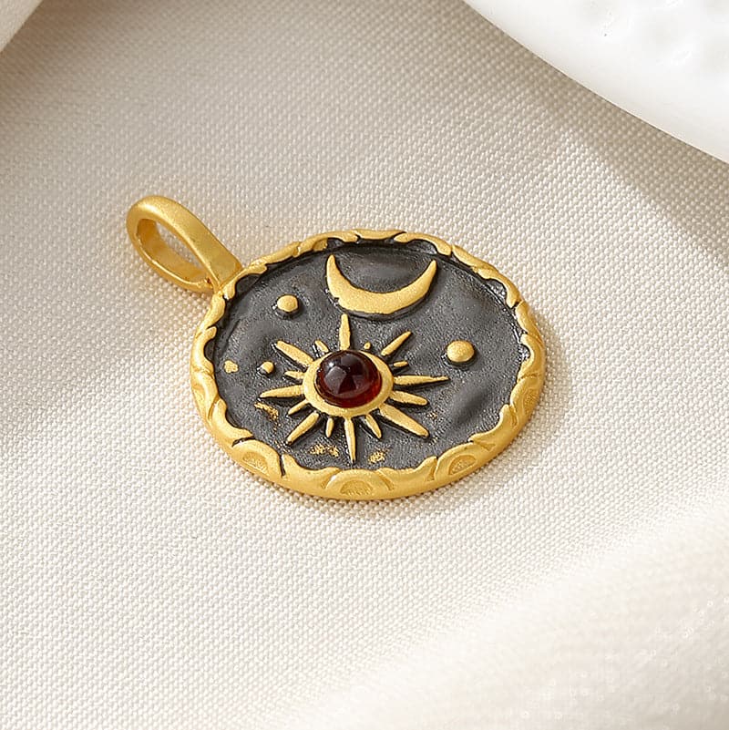 【Mihmily】A sunflower pendant - elegant, stylish, and a perfect gift