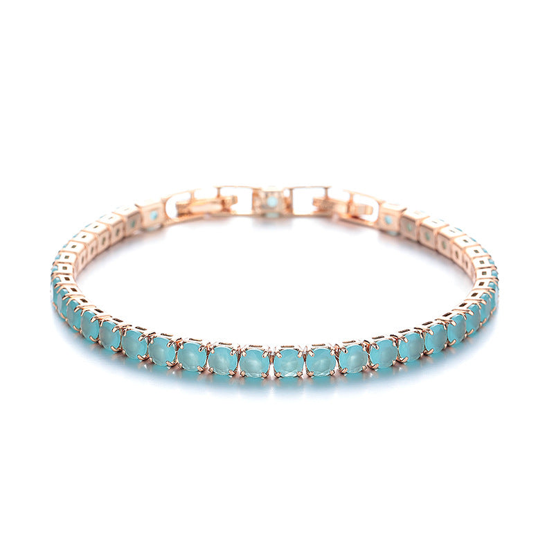 Mihmily brand-sapphire lucky bracelet, fashionable and simple